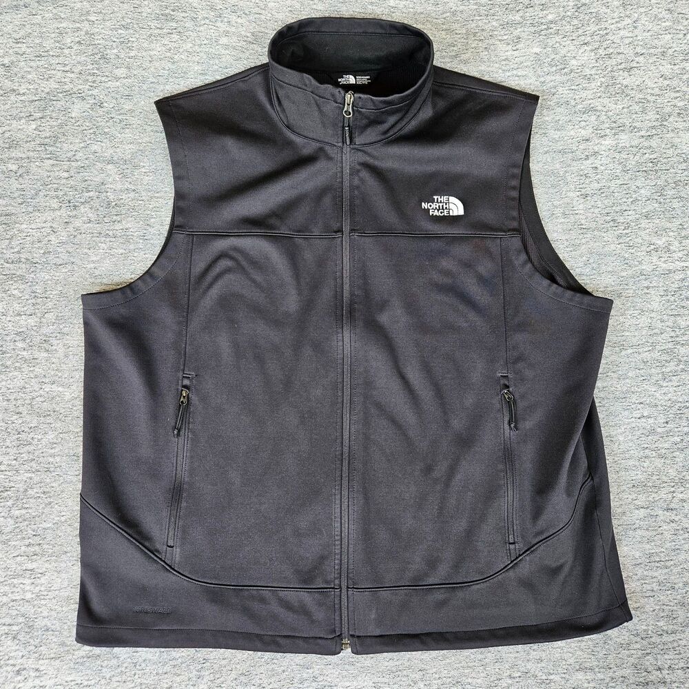 The North Face WindWall Vest Men's XXL Black Softshell Gorpcore Hiking Vest